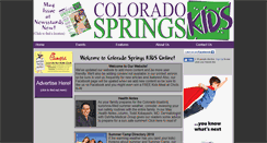 Desktop Screenshot of coloradospringskids.com